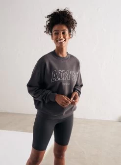 Shadow Grey College Sweatshirt -AIM'N NL Winkel 0530b72580fc6101246e409431cc2667fd79fc8a8f2602eea9bd80f42cb94b71