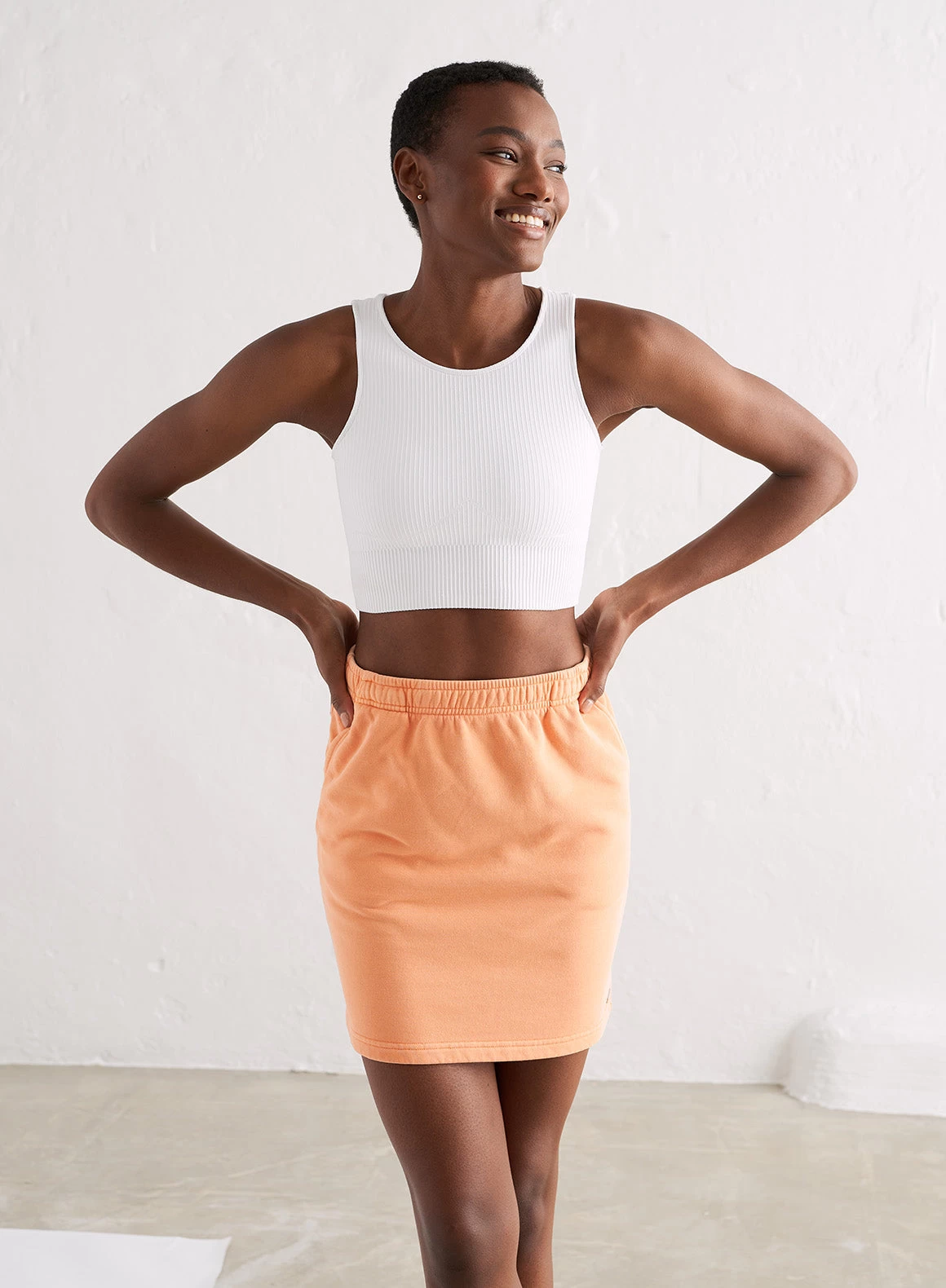 Papaya Sweat Skirt 3 Papaya Sweat Skirt - Afbeelding 3