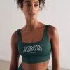 Pine Green College Core Bra