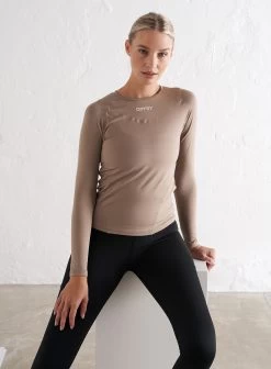 Espresso Soft Basic Long Sleeve