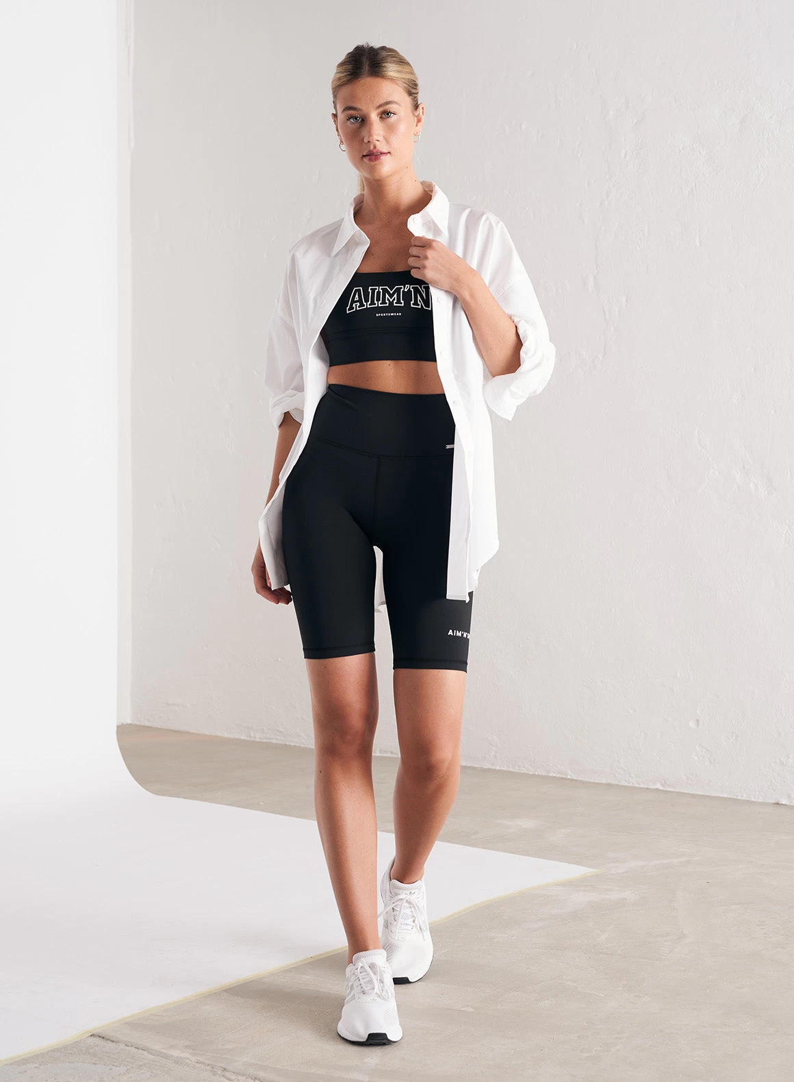 White Oversized Shirt 6 White Oversized Shirt - Afbeelding 6