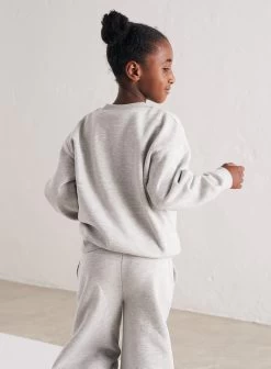 Light Grey Melange Mini Logo Sweatshirt -AIM'N NL Winkel 23bb274018398f9ad176ada6c77c58f4e4f610d9f45a77d82f35a4c755267e52