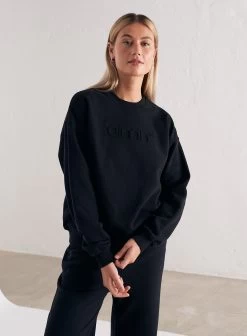 Black Logo Sweatshirt