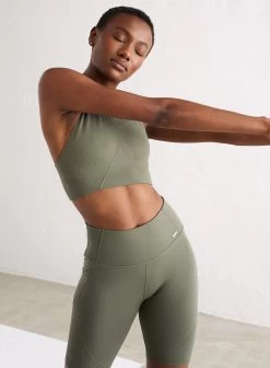 Olive Motion Seamless Crop Top -AIM'N NL Winkel 25bea881cbaac1f5b4bcbda00faab13273f5c0799a35fac7e7cc94c62531059b
