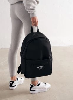 Black Nylon Backpack -AIM'N NL Winkel 2c810e4f6ef40314c0af2dba4ab3554217cf1b799ebbe84197e284ede9ab5e3d