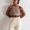 Espresso Seamless Tank Top
