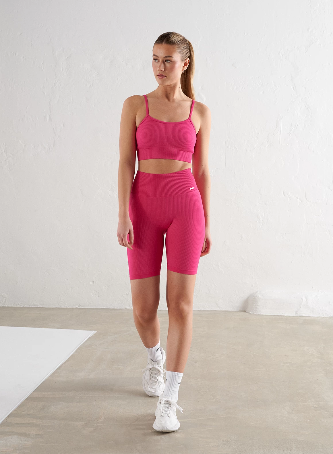 Sugar Rush Ribbed Seamless Biker Shorts 2 Sugar Rush Ribbed Seamless Biker Shorts - Afbeelding 2
