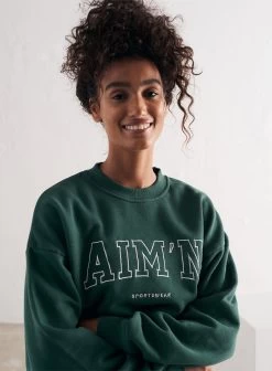Pine Green College Sweatshirt 11 Pine Green College Sweatshirt -AIM'N NL Winkel 3435f0f192d4fd29fb2103a134dbc3005be9abbbb6252a0bef2c32653bd0d872