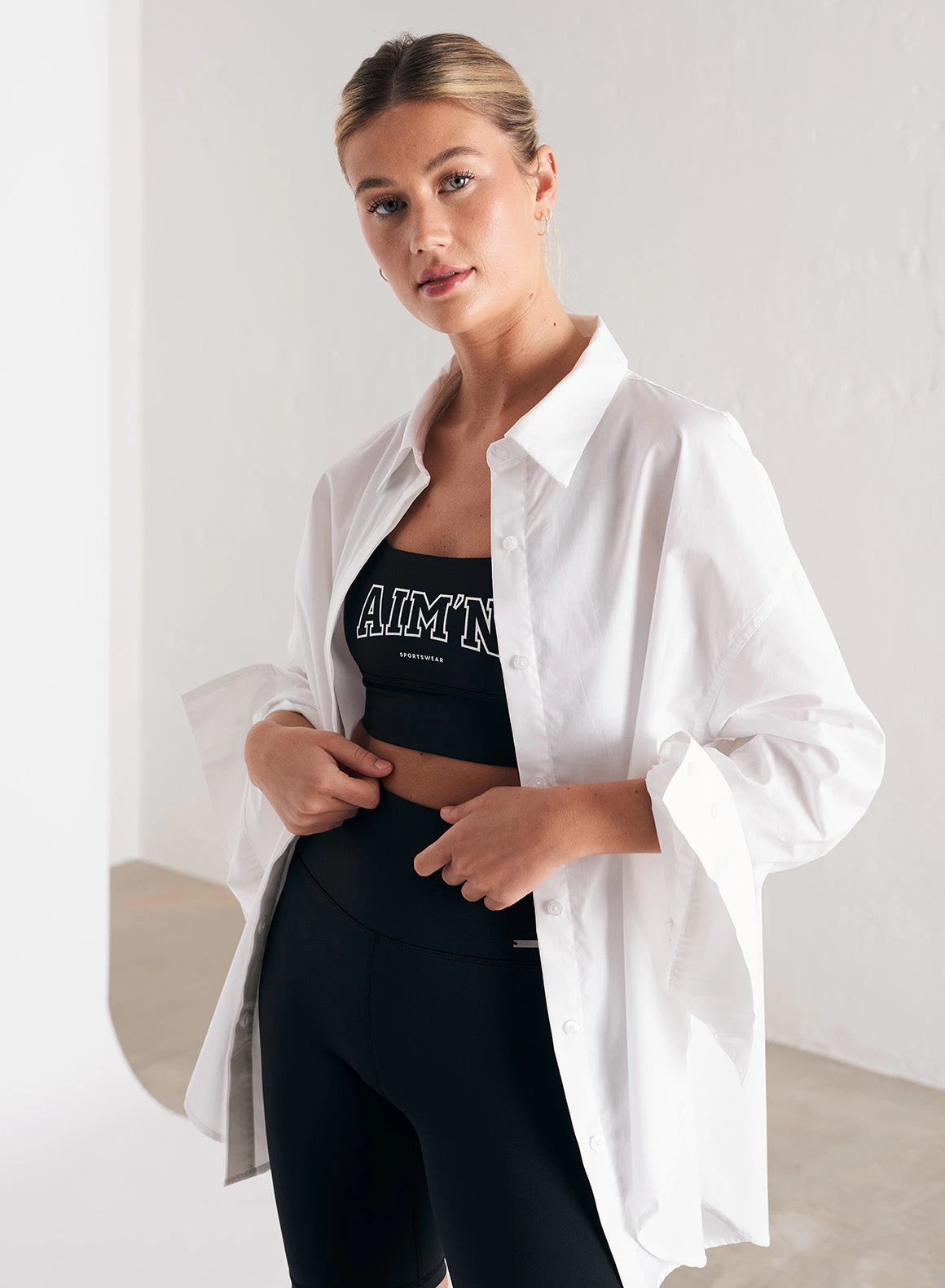 White Oversized Shirt 1 White Oversized Shirt