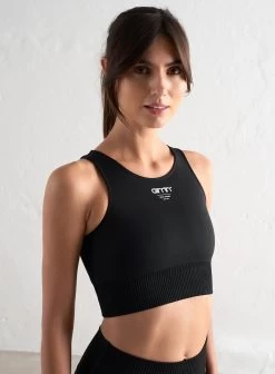 Black Edge Limitless Seamless Cropped Tank Top -AIM'N NL Winkel 3b06040ba6a43ee84d955e1a6aad2f33b3e963b54609aca3726829bfc82c9054