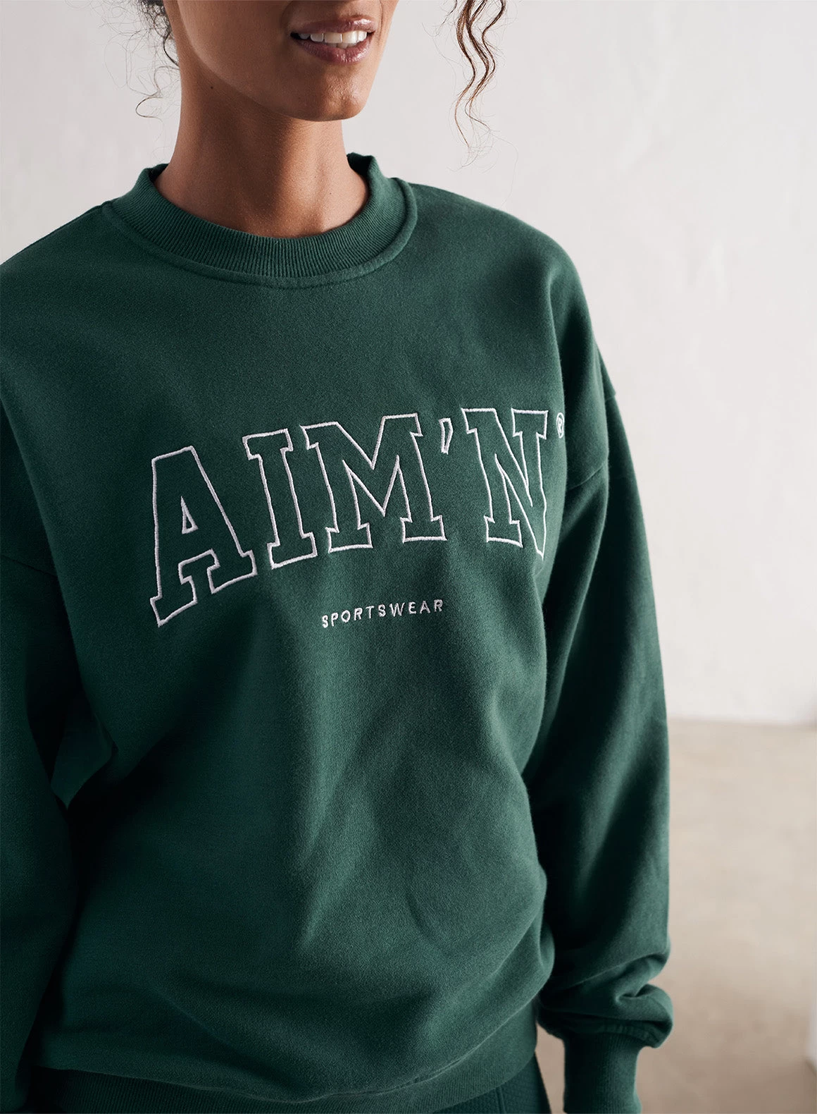 Pine Green College Sweatshirt 5 Pine Green College Sweatshirt - Afbeelding 5