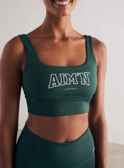 Pine Green College Core Bra -AIM'N NL Winkel 4b9c7c989c49d5cd73dbd89d77f82c181da711f252379a25ea3e91be2c7b994b