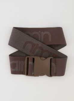 Macchiato Elastic Logo Buckle Belt -AIM'N NL Winkel 52097b765b1808386558dcea9a175b5086e79e41fd6c75b8d7d2c43f10afccab