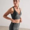 Shadow Grey Shimmer Shaping Bra