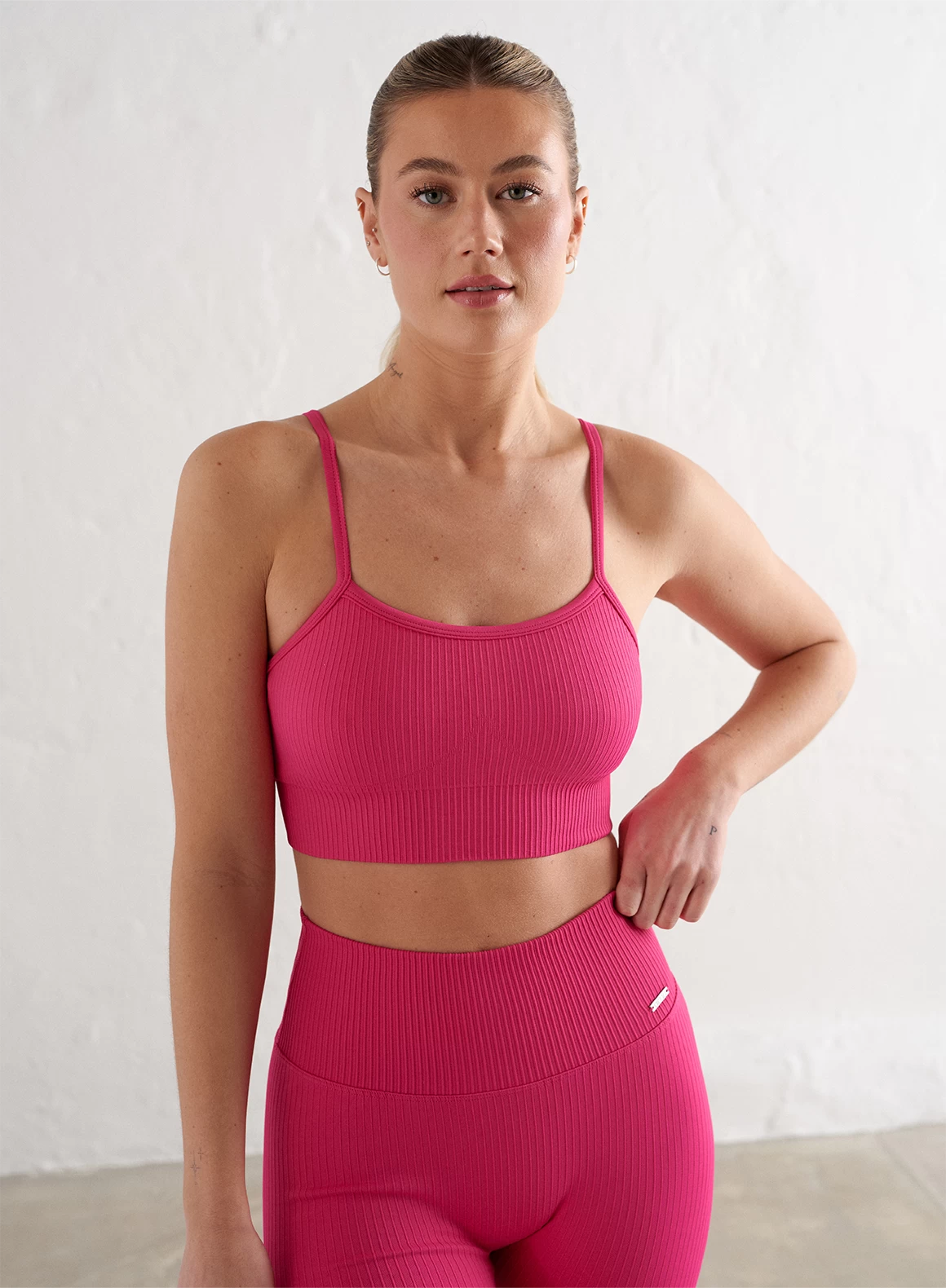 Sugar Rush Ribbed Seamless Strap Bra 1 Sugar Rush Ribbed Seamless Strap Bra