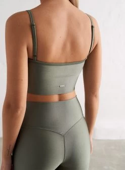 Olive Shimmer Strap Bra -AIM'N NL Winkel 60168ee4e8c25c05b4149c83878a8c0b5eec837fe122e18d371a8765145bc99f