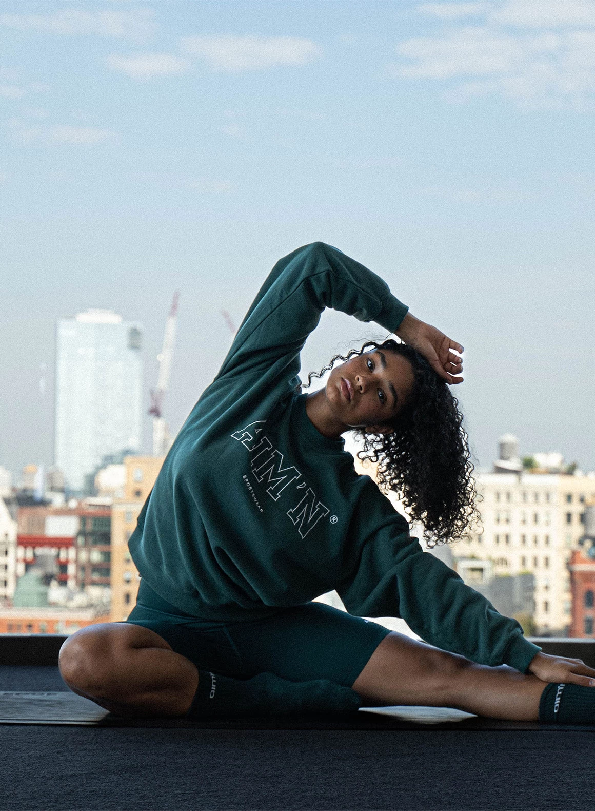 Pine Green College Sweatshirt 8 Pine Green College Sweatshirt - Afbeelding 8