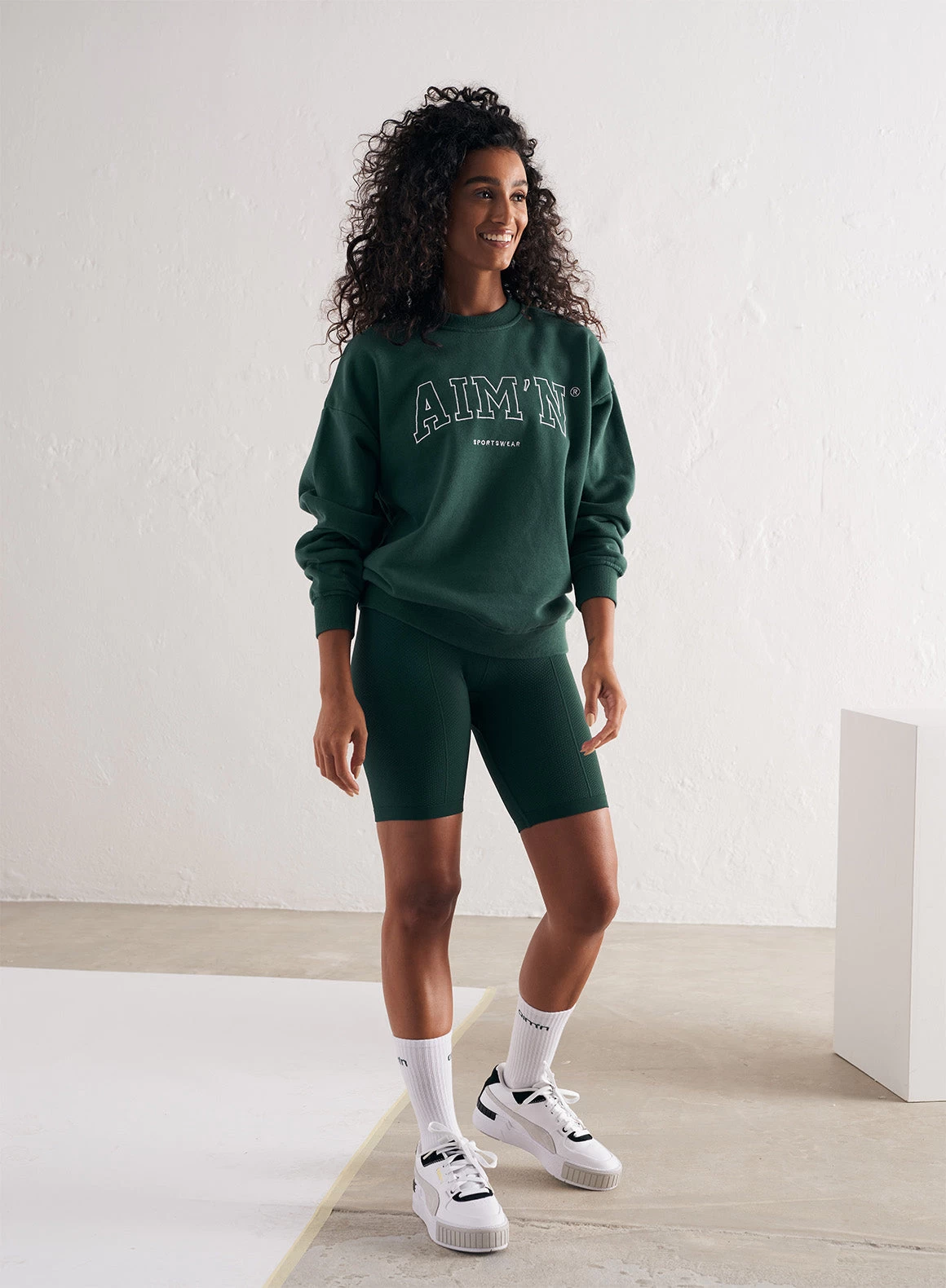 Pine Green College Sweatshirt 1 Pine Green College Sweatshirt