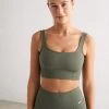 Olive Luxe Seamless Bra