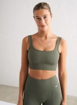 Olive Luxe Seamless Bra