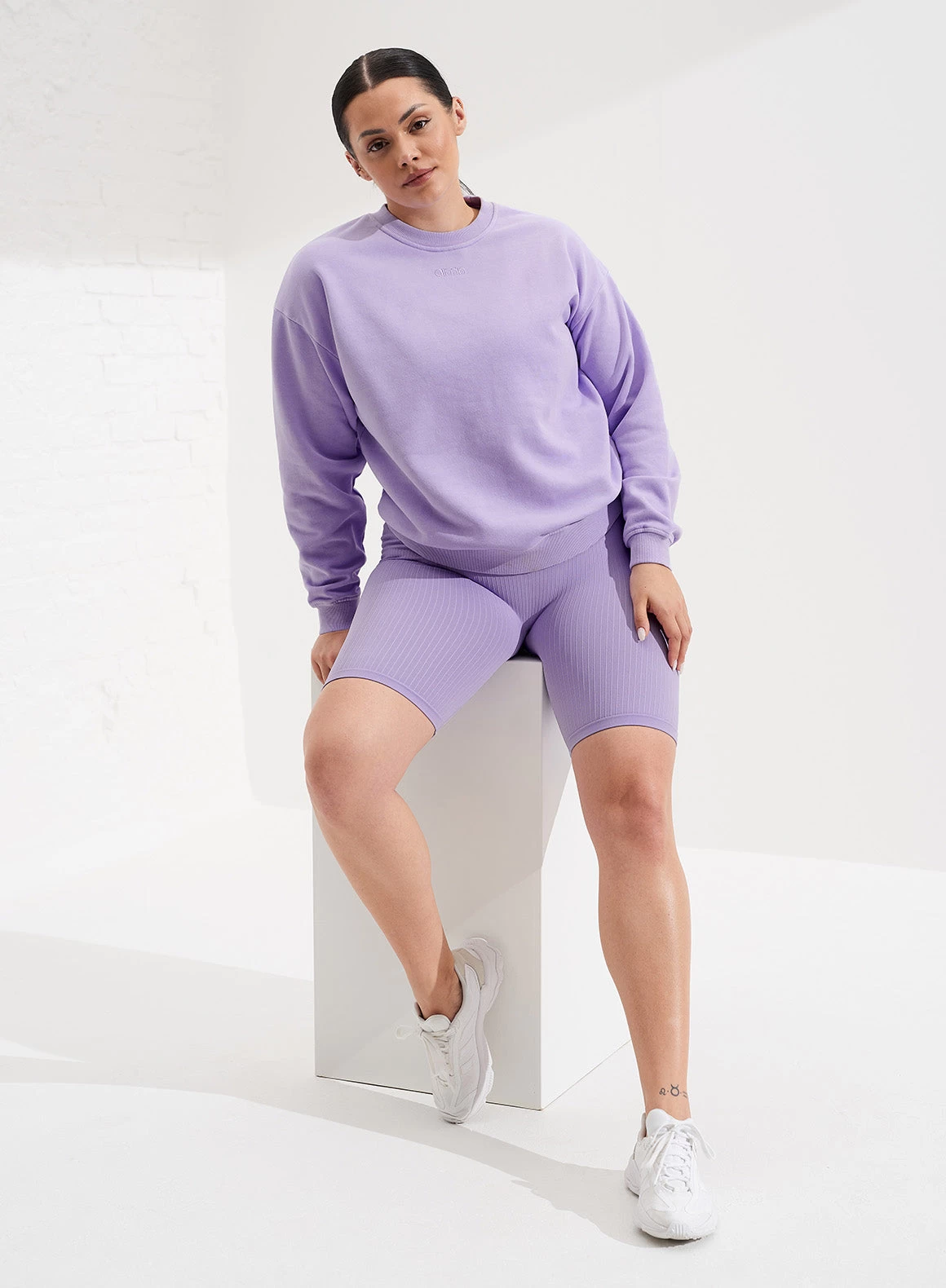 Lavande Washed Sweatshirt 6 Lavande Washed Sweatshirt - Afbeelding 6