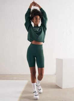 Pine Green Luxe Seamless Biker Shorts -AIM'N NL Winkel 9ed13dd9180373e4e235f3b7a7df33b3f665fdf3de0d55e51f60485526ed4f56