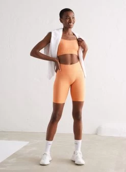 Papaya Ribbed Seamless Biker Shorts -AIM'N NL Winkel 9fc558eb73158e728323f183f07169047b21207bff86415294643b3d487fe359