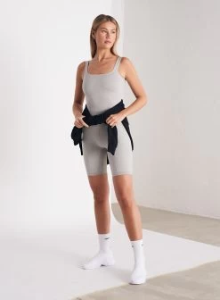 Light Grey Melange Luxe Seamless Singlet -AIM'N NL Winkel a71d7690afffc1455c448c2cd6e7389fea9460e16a456b238e3fa82687259778