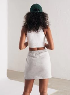 Light Grey Melange Sweat Skirt -AIM'N NL Winkel aebbfb4d94ac4ad04a1e4bf9cf29c09f5dfea32e9f3ab9c1cd1c84c796ebc68e