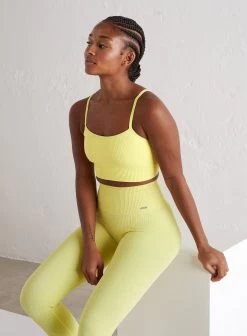 Lemonade Ribbed Seamless Strap Bra -AIM'N NL Winkel b20bd3874160b34179ec9c4d5f70e3f7b825c4a591d006353552a85c878dc64d