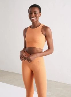 Papaya Ribbed Seamless Crop Top -AIM'N NL Winkel b41e0b3904275b4e4fc4096b439cce45a1229dabc43ddeef4e9b0c07bdeeebbd