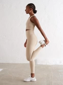 Cafè Au Lait Ribbed Seamless Tights -AIM'N NL Winkel b7c3ca293bdd93a73c380731a2bb4e0c9b543bfd86dc82b964ca3989c679ae2b