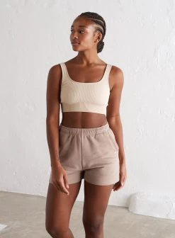 Espresso Classic Sweat Shorts -AIM'N NL Winkel bad94ead302653058e0d3a858314e7a09311356ebd15ad34ba652459d87e61a5