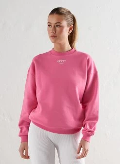 Candy Pink Edge Sweatshirt