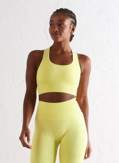 Lemonade High Support Ribbed Bra