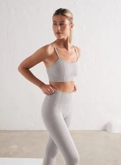 Light Grey Melange Luxe Seamless Strap Bra -AIM'N NL Winkel d379f636ce4d82d345789d059ffb345d6c037f293c69a399f578db503edabb00