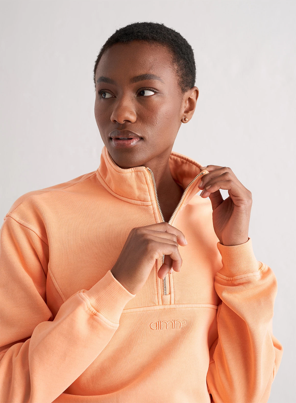Papaya Logo Sweat Half Zip 5 Papaya Logo Sweat Half Zip - Afbeelding 5