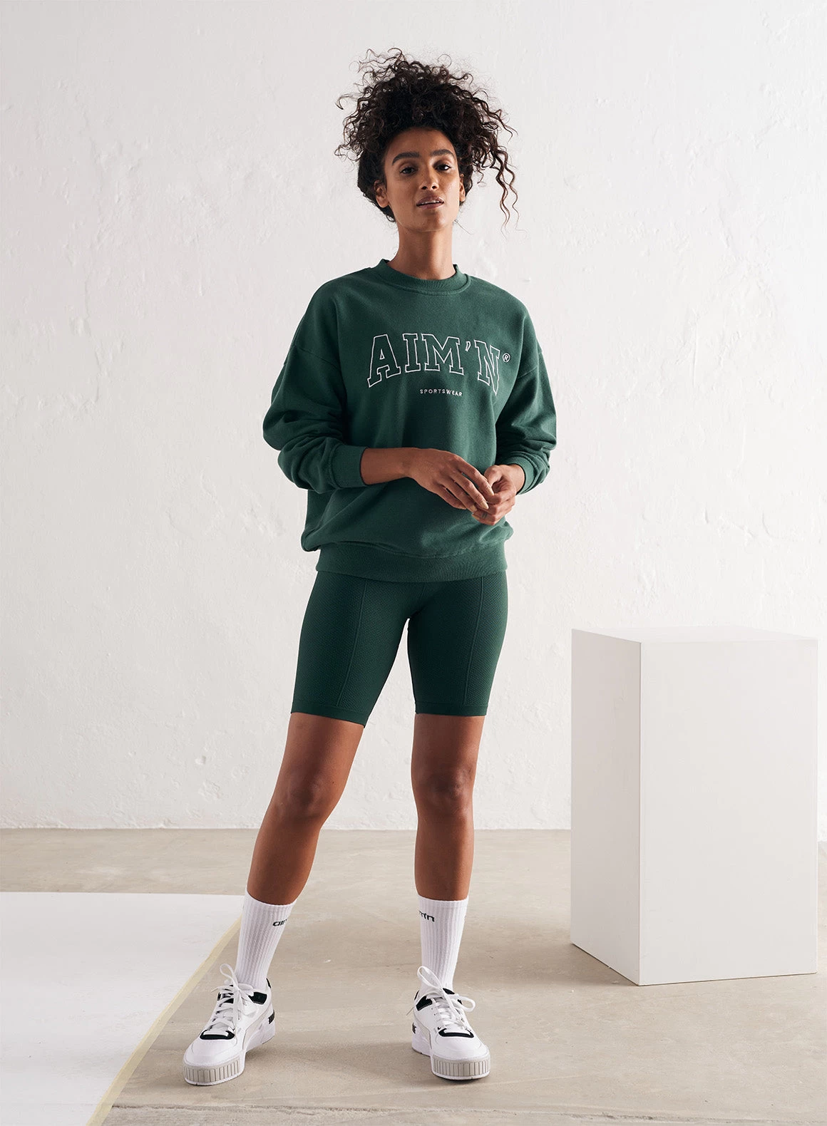 Pine Green College Sweatshirt 6 Pine Green College Sweatshirt - Afbeelding 6