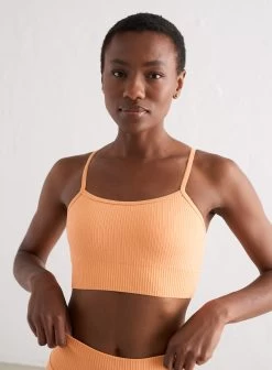Papaya Ribbed Seamless Strap Bra -AIM'N NL Winkel ed4ce4c64c6286957bb37de36605a37250ff3495bcb0e05dd708bdee69178183