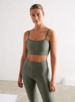 Olive Shimmer Strap Bra -AIM'N NL Winkel fb6ce645bea1421cb4c78be549ceb7409fd9f7a4afd9d7a741a7498913ec4966