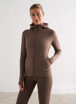 Macchiato Midlayer Zip Hood
